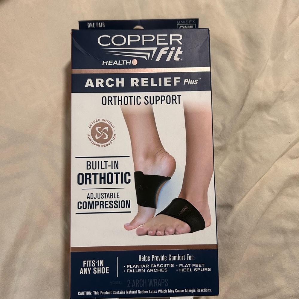 NIB Black Orthotic Support Wraps